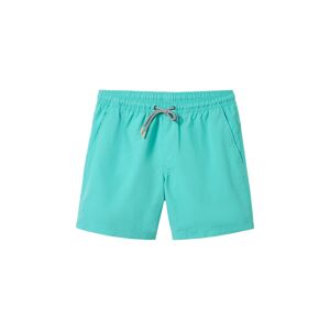 TOM TAILOR DENIM Herren Basic Badeshorts, grün, Uni, Gr. M