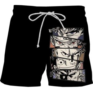 Etst Wendy 005 2022 Sommer Japanischen Anime Einem Stück Luffy Zorro Druck Männer Schwimmen Shorts Quick Dry Bademode Bademode Surfbrett Sport Hosen