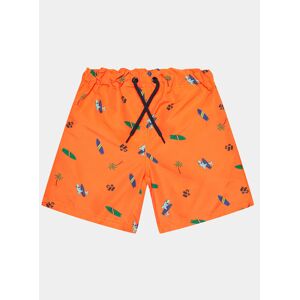 NAME IT Badeshorts 13212912 Orange Regular Fit 80 male