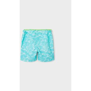 NAME IT Badeshorts Nkmzaglo 13213893 Blau Regular Fit 116 male