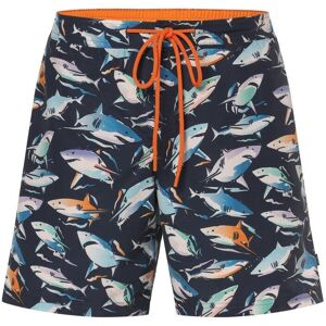 Paul & Shark Badeshorts Herren gemustert, marine