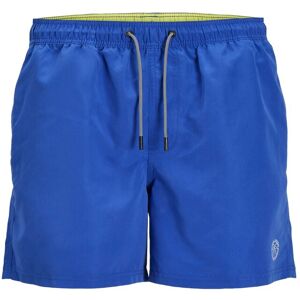 Jack & Jones Badeshorts mit Logoprint - Königsblau - Size: 48/30