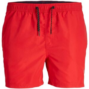 Jack & Jones Badeshorts mit Kordelzug - Rot - Size: 52/30