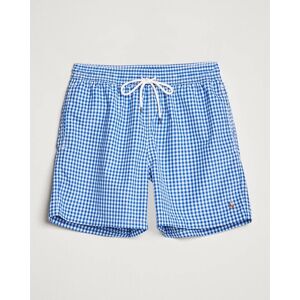 Polo Ralph Lauren Traveler Gingham Swimshorts Cruise Royal