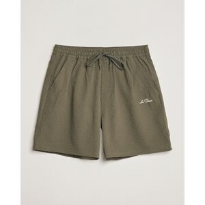 Les Deux Stan Seersucker Swim Shorts Bungee Cord