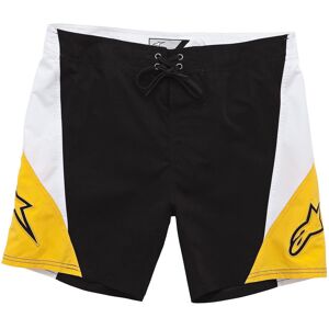 Alpinestars Arrival Trunks Boardshorts - Schwarz Gelb - 29 - unisex