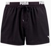 Puma Swim Logo Herren Kurze Badeshorts   Mit Aucun   Schwarz   Größe: L