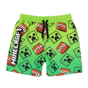 Minecraft Badeshorts til drenge med krybbefanger