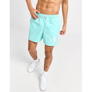 Calvin Klein Swim CK Logo Swim Shorts, Blue