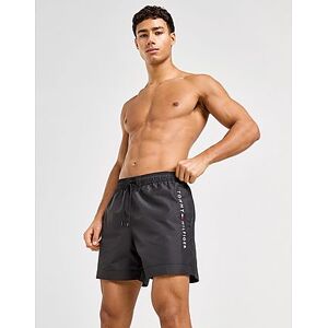 Tommy Hilfiger Side Logo Swim Shorts, Black