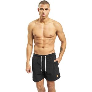 Urban Classics Men's Block Swim Shorts, Swimming Trunks, blk/blk, xl