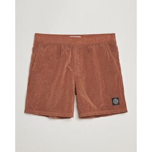 Stone Island Nylon Metal Econyl Swimshorts Rust men S Brun