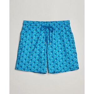 Vilebrequin Mahina Printed Swimshorts Bleu Hawaii men L Blå