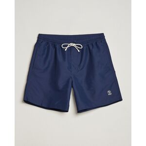 Brunello Cucinelli Nylon Swim Trunks Navy men XL Blå