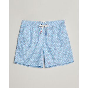 Altea Printed Swim Shorts Light Blue men S Blå