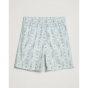 Drôle de Monsieur Ornaments Swim Shorts Light Blue men XL Blå