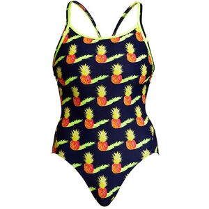 Funkita Badedragt - Diamond Back - Uv50+ - Golden Circle - Funkita - 16-18 År (176-188) - Badetøj