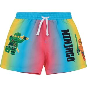 Ninjago Badeshorts - Lwarve - Bright Blue - Lego® Wear - 10 År (140) - Badetøj