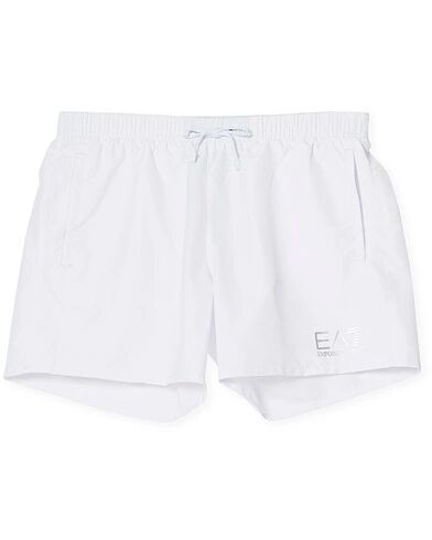 EA7 Sea World Swimshorts White/Silver men 48 Hvid