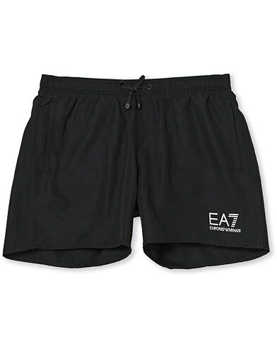 EA7 Sea World Swimshorts Black/Silver men 52 Sort