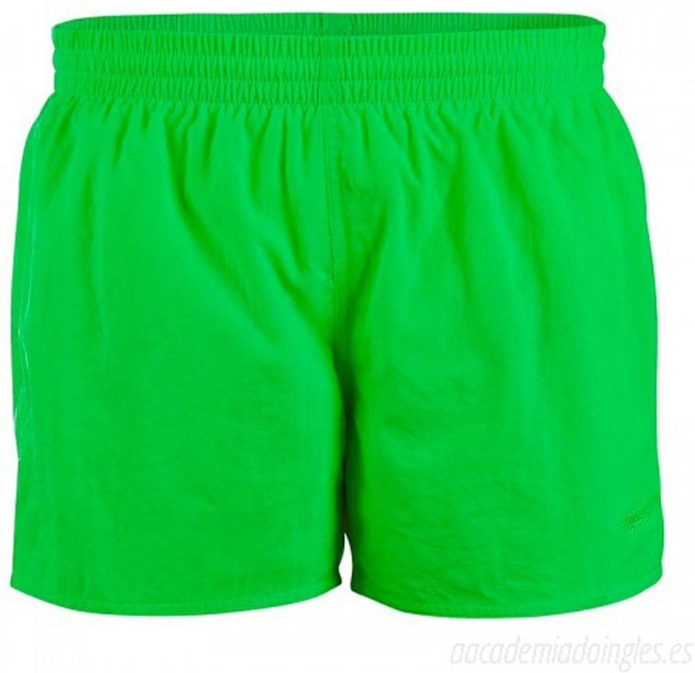 Speedo fitted leisure bañador playa hombre Verde (XS)