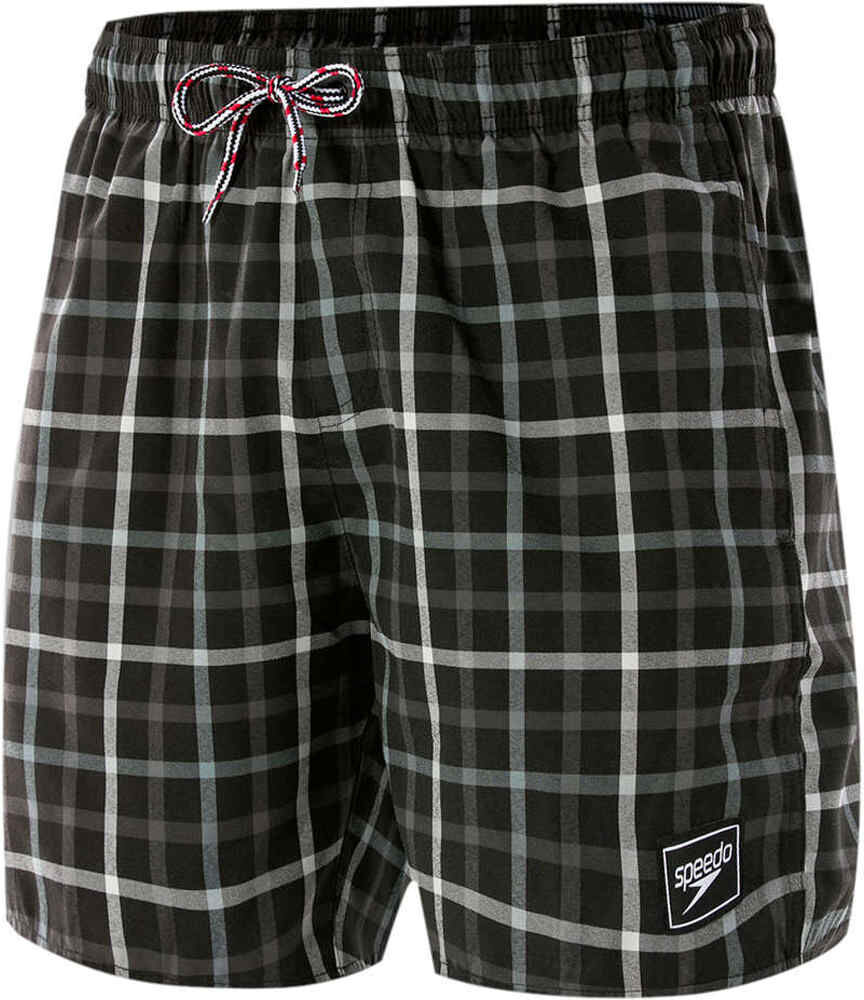 Speedo check leisure 16 ws am bañador playa hombre Negro (M)