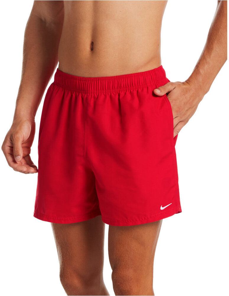 Nike 5 volley short nessa560 bañador playa hombre Rojo (S)