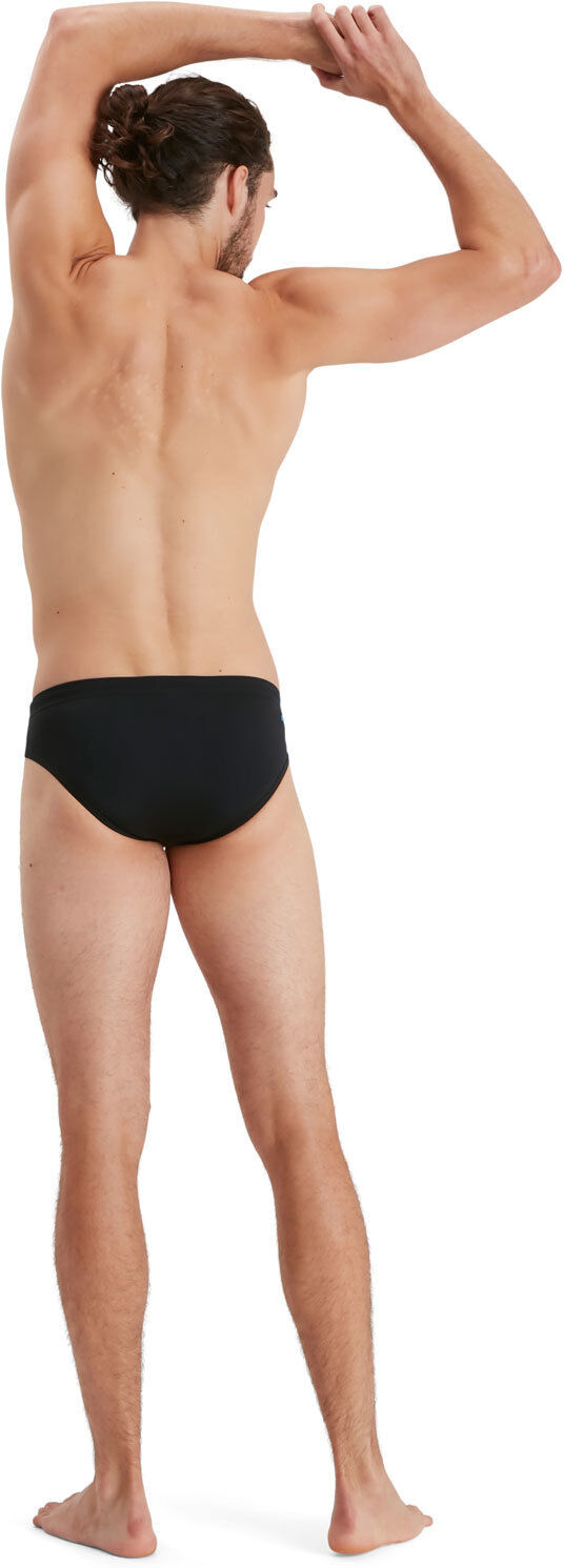 Speedo tech panel 7 cm brief bañador natación hombre Negro (28)