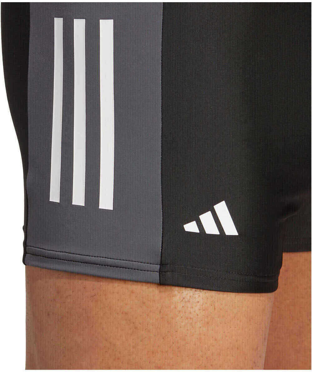 Adidas colorblock 3 bandas bañador natación hombre Negro (S)