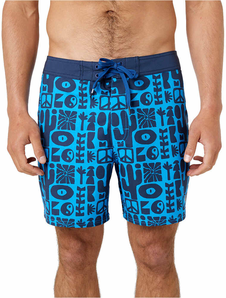 Rip Curl mirage retro sealife bañador playa hombre Marino (30)