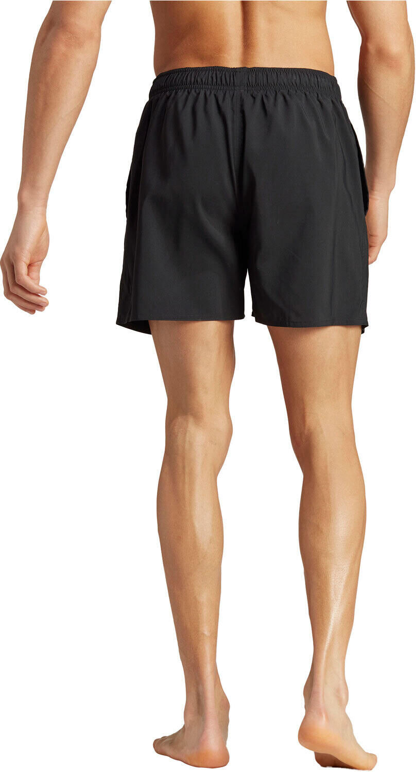 Adidas solid clx short-length bañador natación hombre Negro (XL)