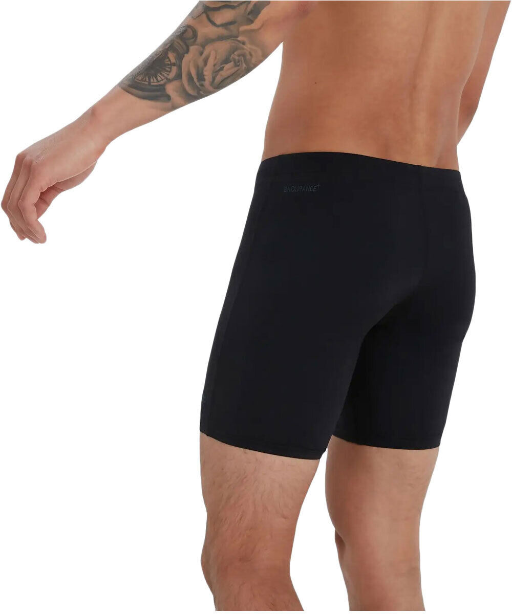 Speedo eco endurance  v cut mid jammer bañador natación hombre Negro (42)