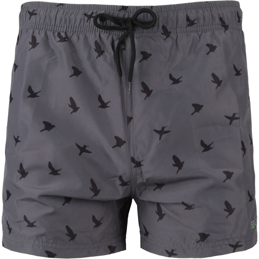 Seafor birds bañador playa hombre Gris (XL)