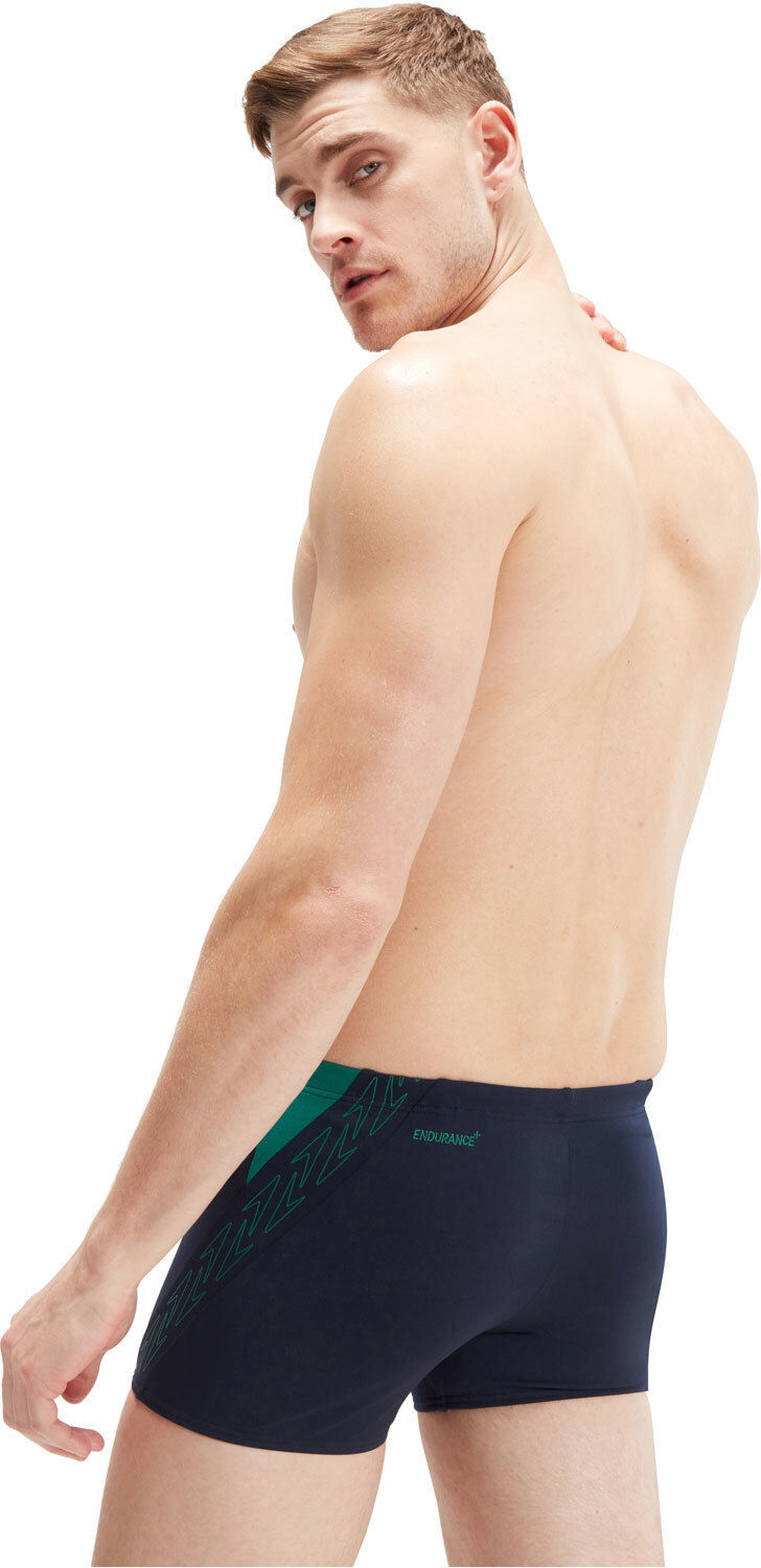 Speedo mens hyper boom splice aquashort bañador natación hombre Marino (40)