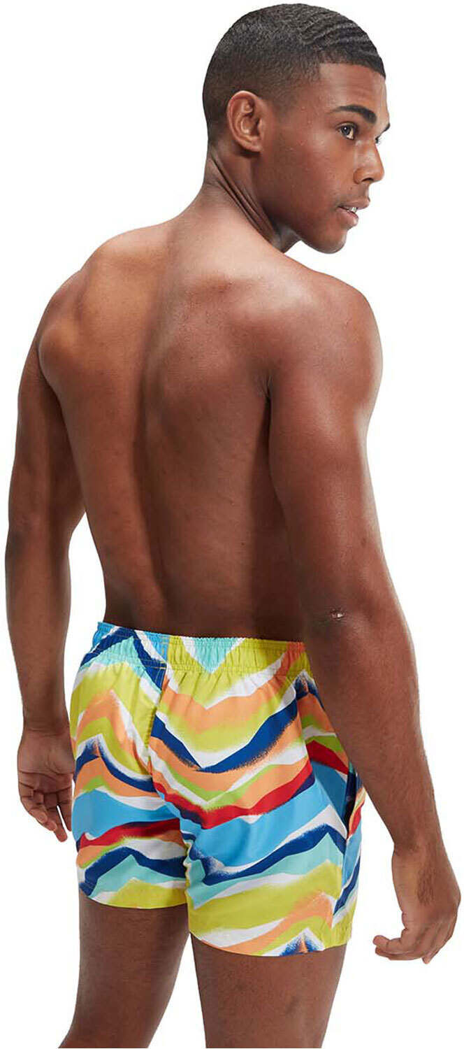 Speedo printed leisure 14 bañador playa hombre Azul (L)