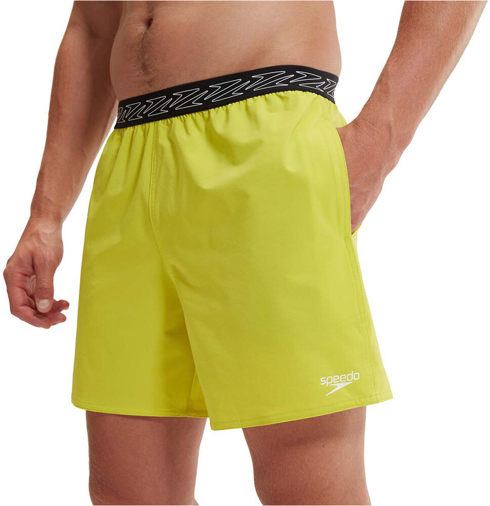 Speedo hyper boom band 16 bañador playa hombre Verde (M)