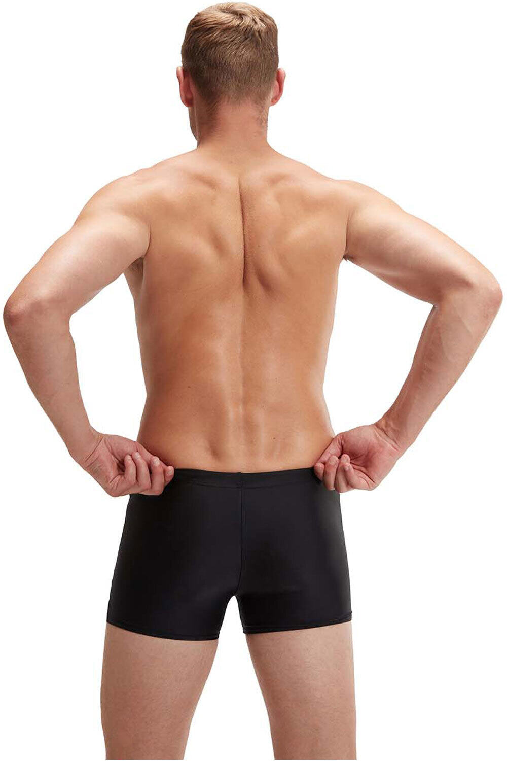 Speedo medley logo bañador natación hombre Negro (40)