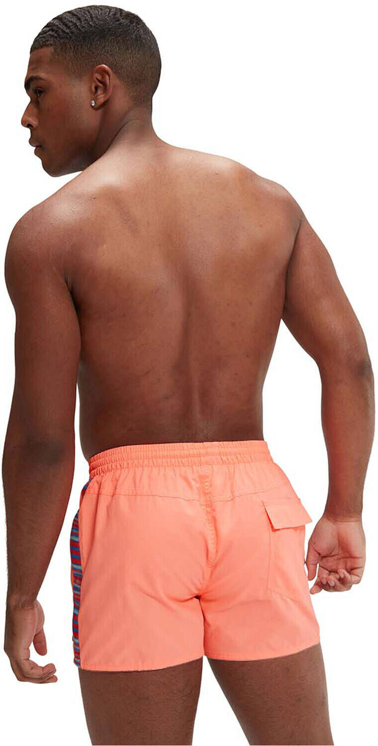 Speedo retro 13 bañador playa hombre Naranja (XL)