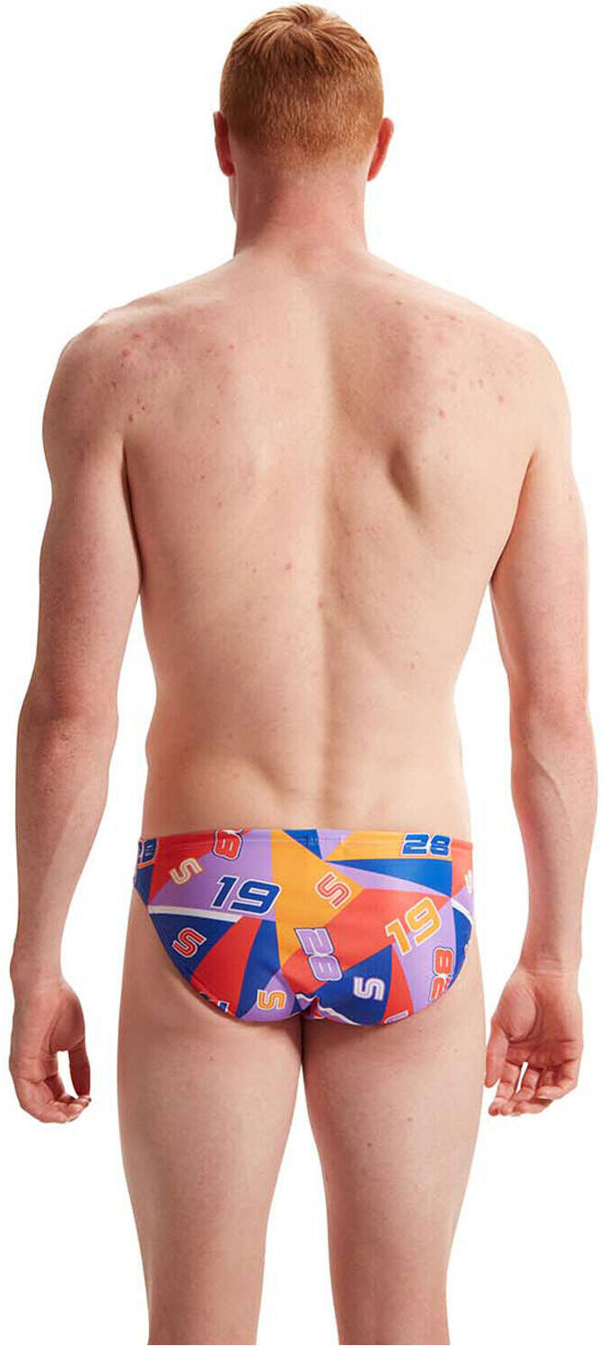 Speedo 5cm allover digital bañador natación hombre Azul (40)