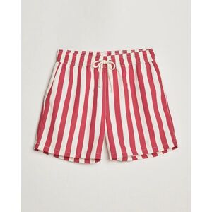 Ripa Ripa Paraggi Striped Swimshorts Red/White - Musta - Size: 39-42 43-46 - Gender: men