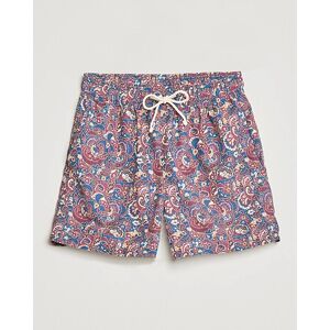 Ripa Ripa Mediterraneo Printed Swimshorts Petrol/Bordeaux - Sininen - Size: One size - Gender: men