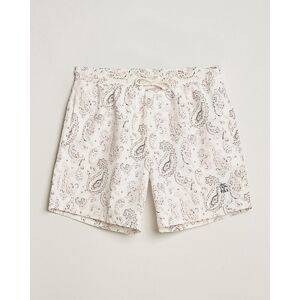 Brunello Cucinelli Paisley Swim Trunks Light Beige - Sininen - Size: S M L XL - Gender: men