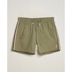 BOSS BLACK Iconic Swimshorts Green - Monivärinen - Size: S M L XL XXL - Gender: men