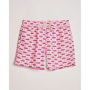 MC2 Saint Barth Printed Swim Shorts Speed Holiday - Ruskea - Size: One size - Gender: men