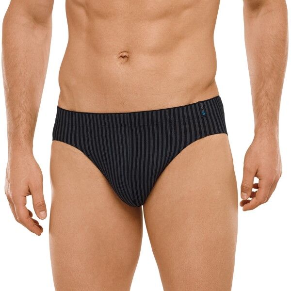 Schiesser Long Life Soft Super Mini Brief - Darkblue  - Size: 149046 - Color: tummansin.