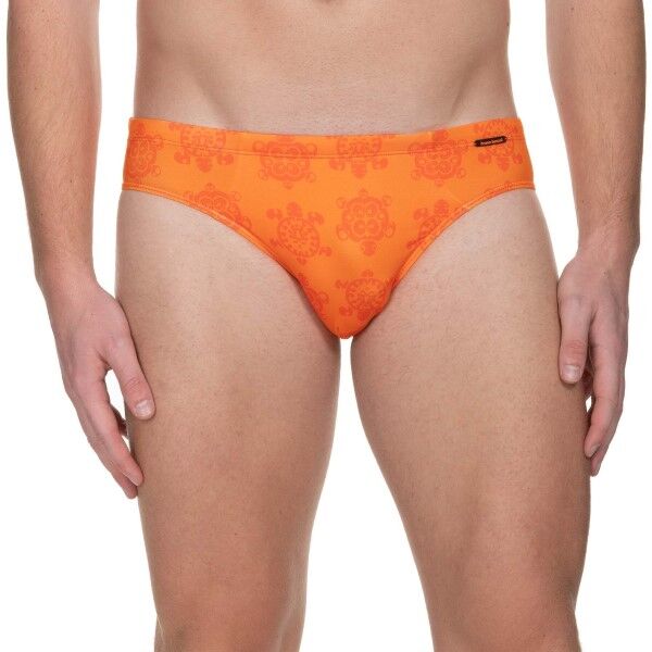 Bruno Banani Sea Turtle Swim Briefs - Orange  - Size: 2203-2146 - Color: oranssi