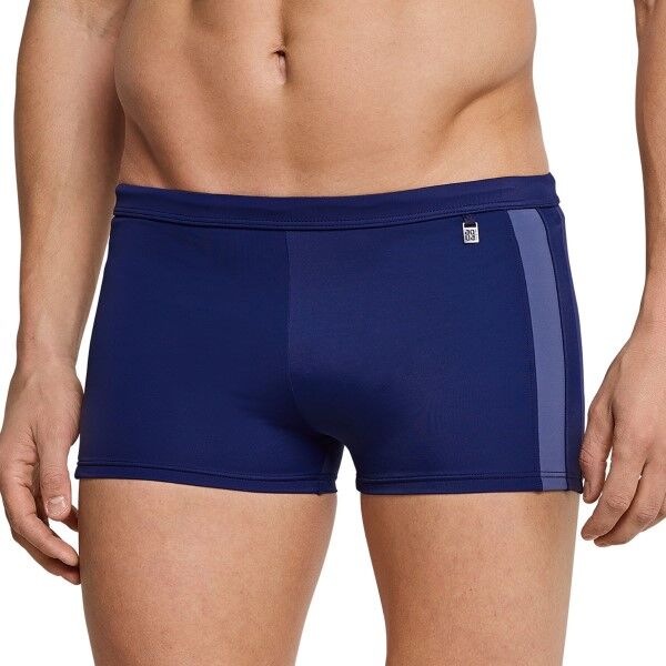 Schiesser Aqua Swim Trunks - Navy-2  - Size: 141058 - Color: Merensininen