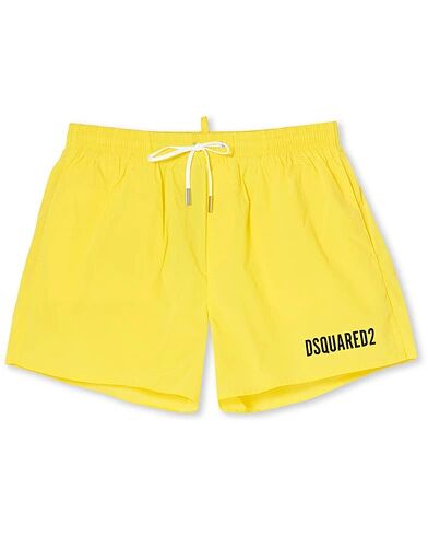 Dsquared2 Icon Boxer Mid Swimshorts Yellow
