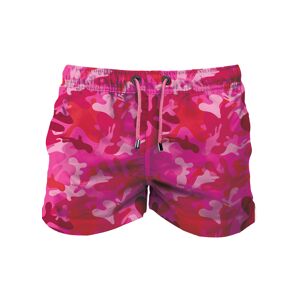 FRANKS BOARDSHORT MID CAMO PINK M