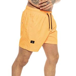 Redbridge Shorts de Bain Court pour Homme Séchage Rapide Orange XL - Publicité